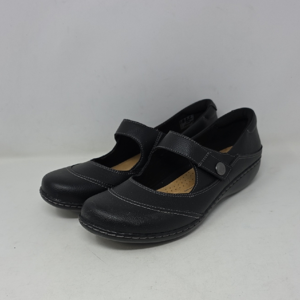 Clarks Ashland Elayne Women's Leather Mary Jane Shoes Size 10